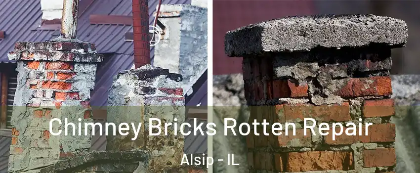  Chimney Bricks Rotten Repair Alsip - IL