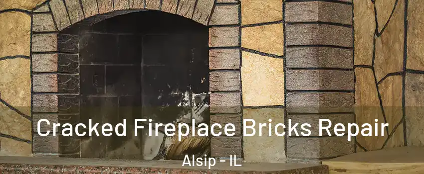  Cracked Fireplace Bricks Repair Alsip - IL
