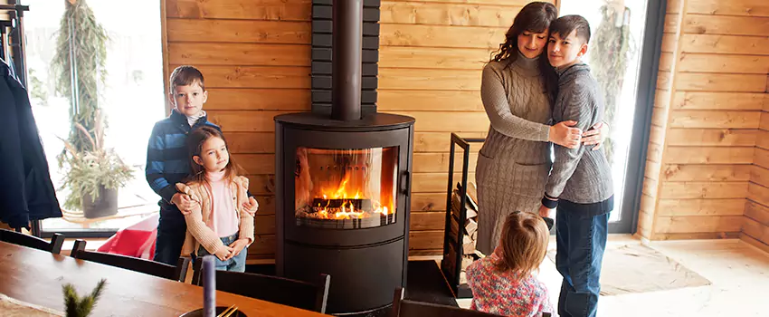 Morso Cast Iron Fireplace Insert Installation in Alsip, Illinois