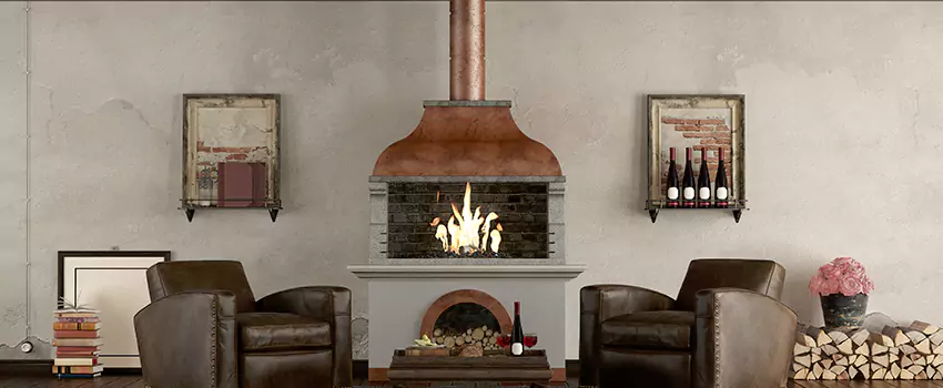 Thelin Hearth Products Providence Pellet Insert Fireplace Installation in Alsip, IL